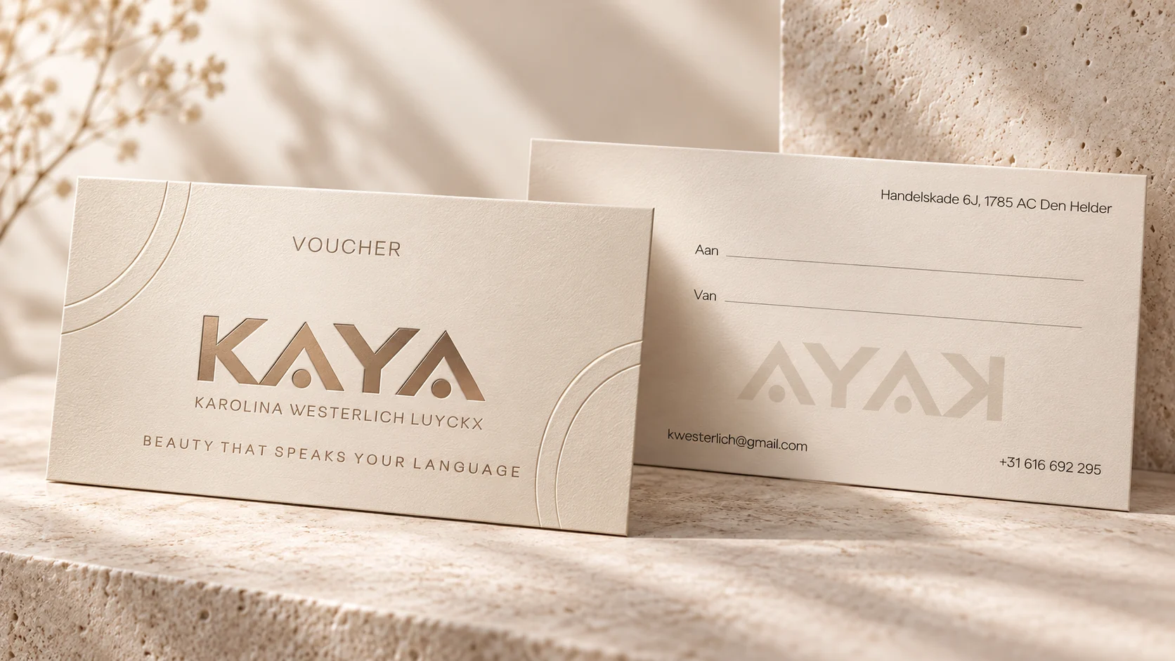 KAYA gift voucher